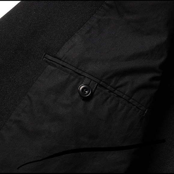 Uniqlo Lemaire Black Collar Wool Cashmere coat - Picture 5 of 7